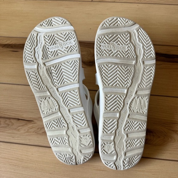 NuuSol Arch Support White Sandals size 9 - Picture 5 of 6